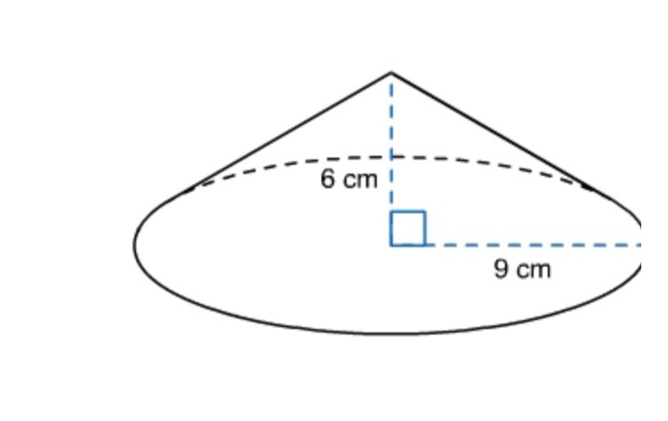 What is the exact volume of the cone?