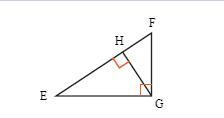 Write A Similarity Statement Relating The Three Triangles In The - Brainly.com