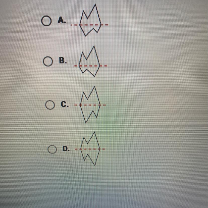 Which Figure Shows An Example Of Symmetry? - Brainly.com