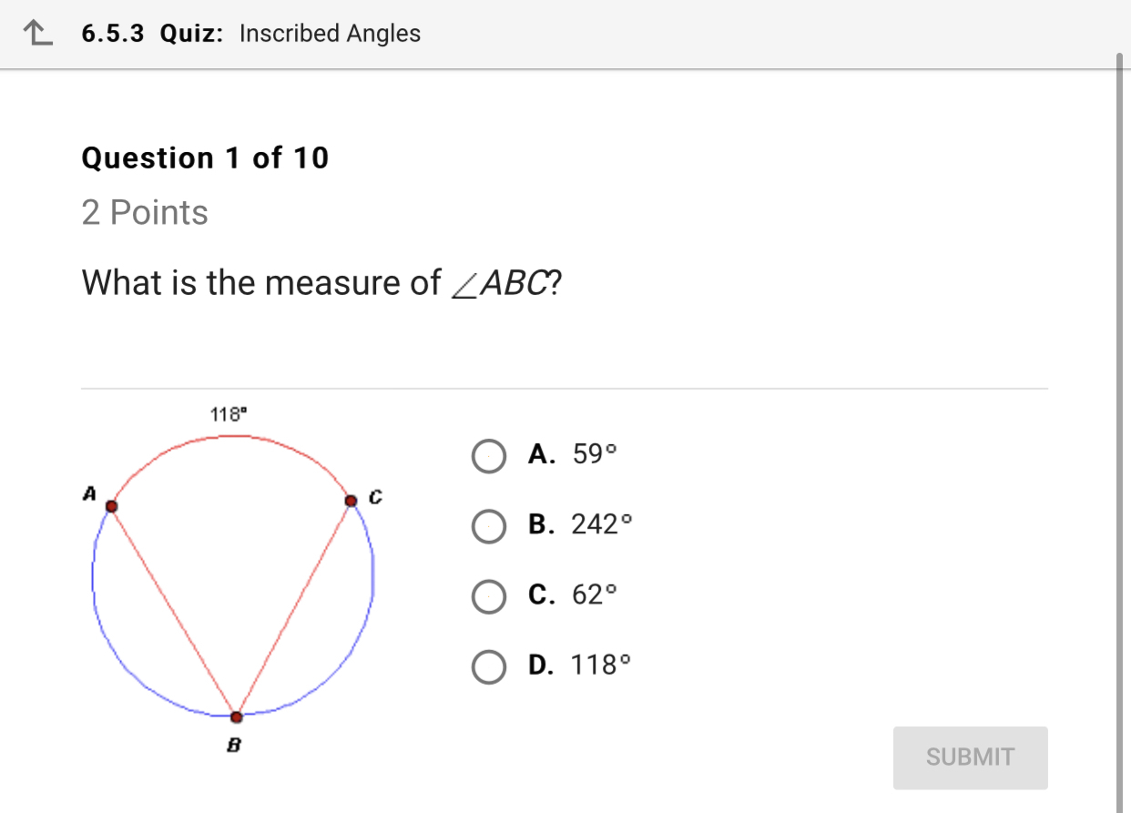 What is the measure of