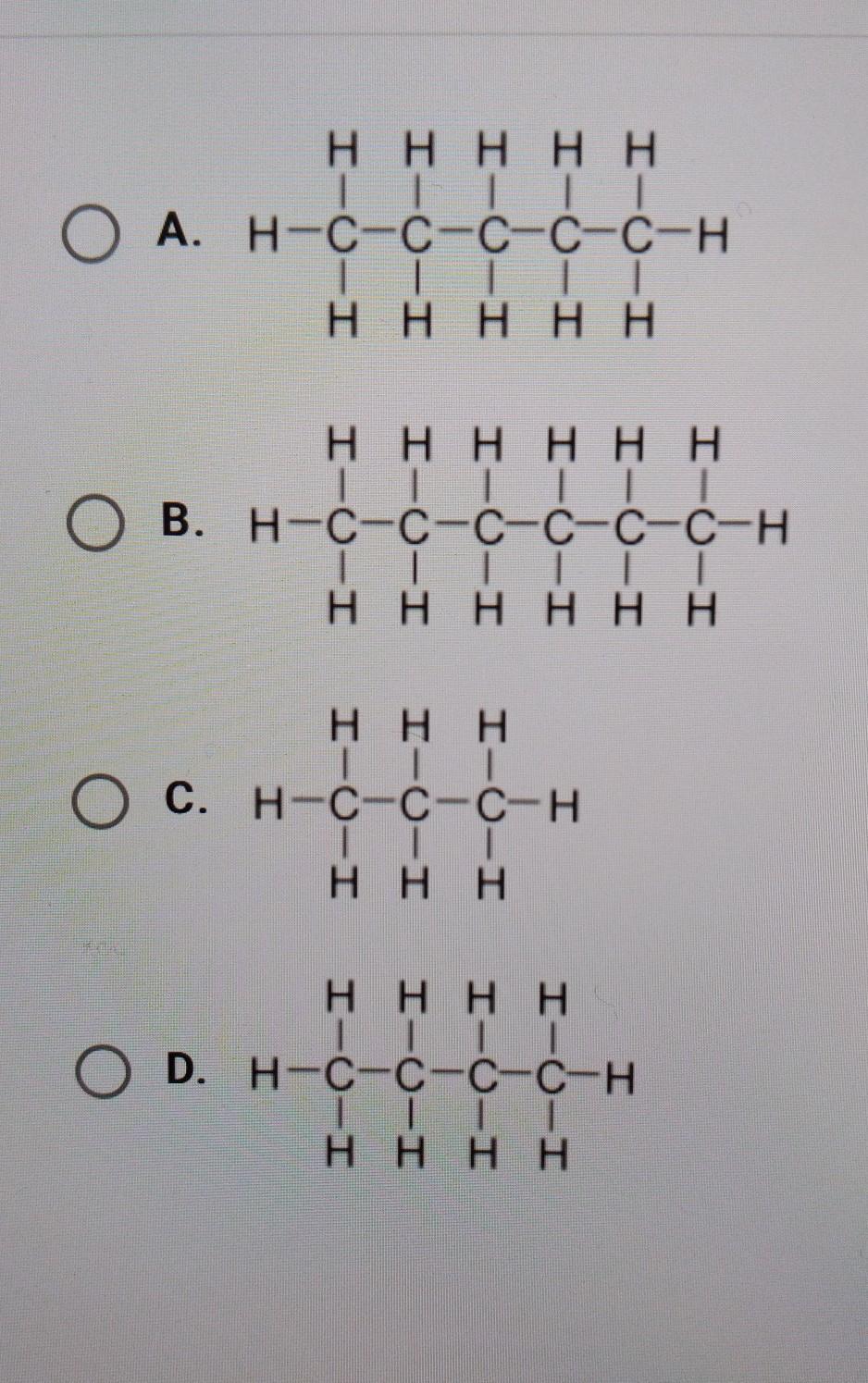 Which Of The Following Represents C3h8 - WHICHSI