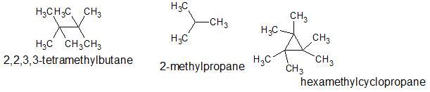 Draw The Structure Of An Alkane Or Cycloalkane That Has More Than Three But Fewer Than Ten Carbon - Brainly.com