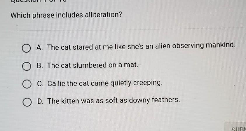 Which Phrase Includes Alliteration?​ - Brainly.com