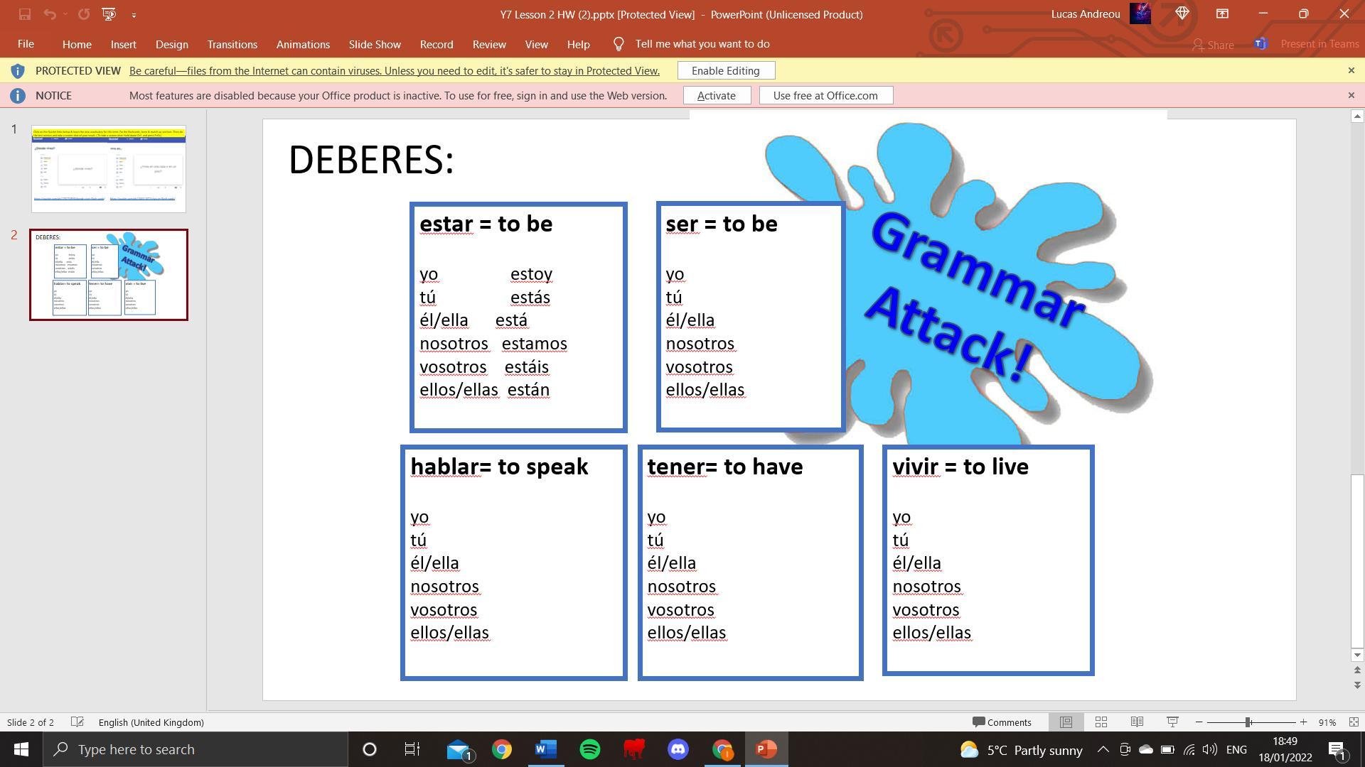 whats the definitions in english