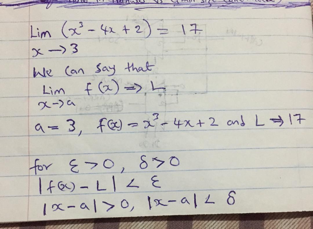 📈A graphing calculator is For the limit lim x → 3 (x3 − 4x