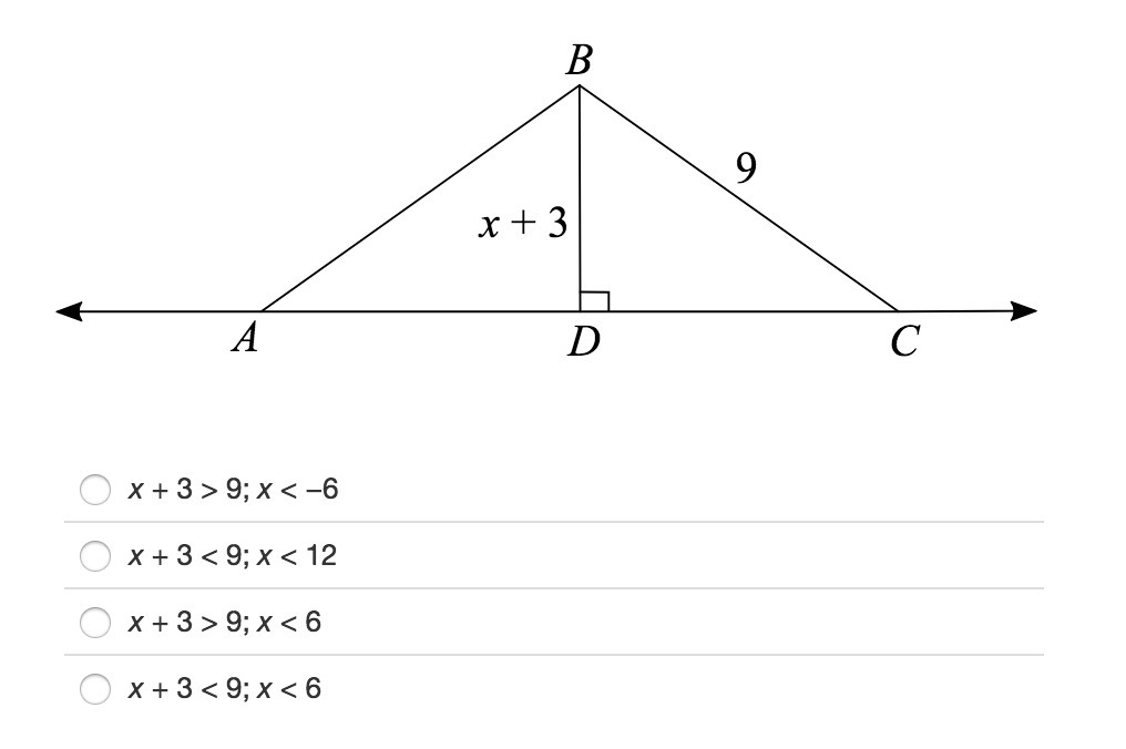 Write and solve an inequality for x. PLEASE HELP!!