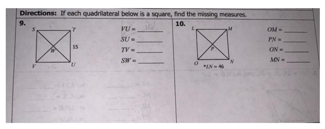 Unit 7 polygons and quadrilaterals homework 4 rectangles answer key 8