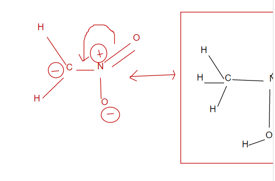 Draw A Complete Lewis Structure For The Conjugate Acid Of Nitromethane That Shows All Bonds, Unshared - Brainly.com