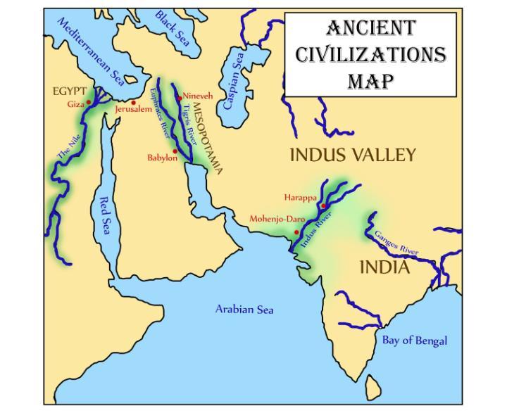 Task 1 Mapping Ancient Civilizations The world's oldest civilizations
