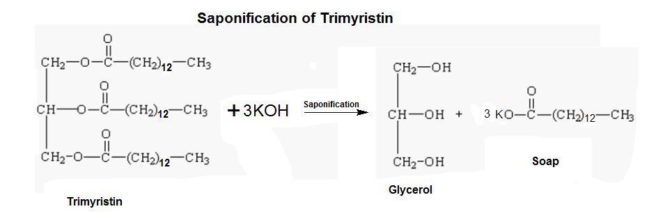 Draw the condensed structural formula in the equation for the