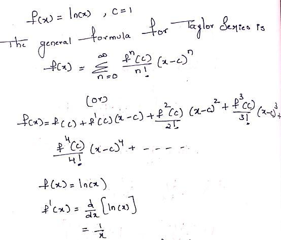 📈Use the definition of Taylor series to find the Taylor series