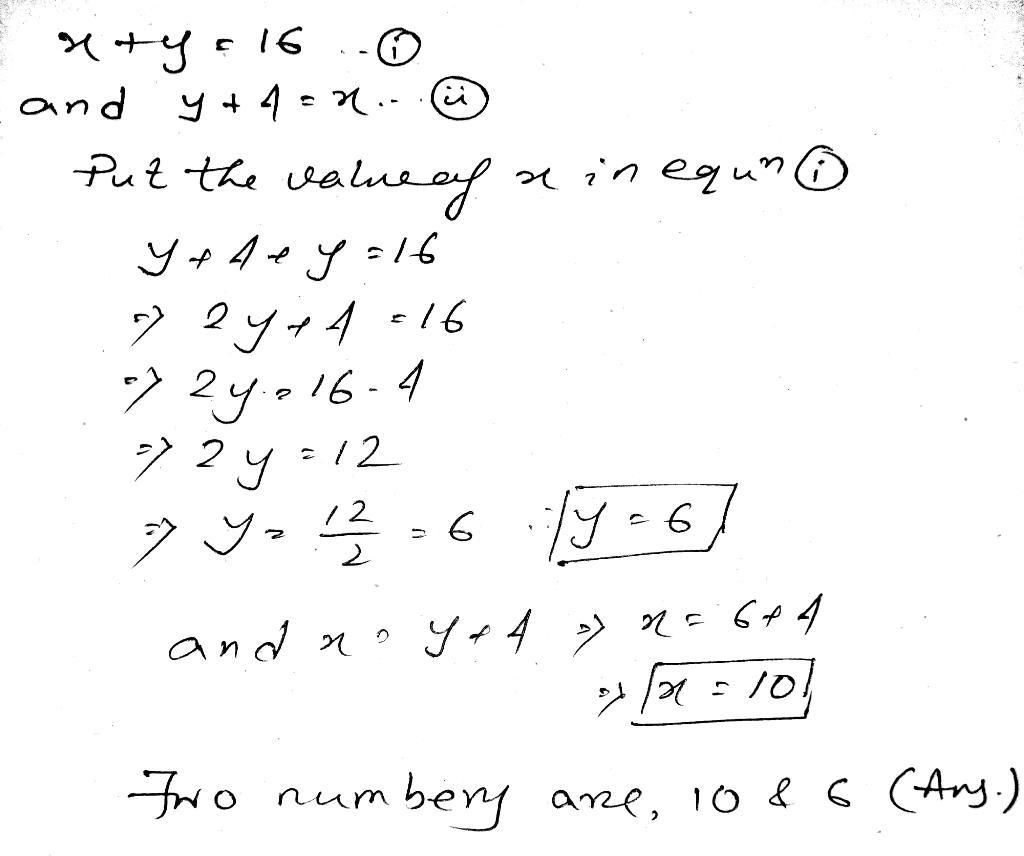 Create a system of linear equations from the following word problem