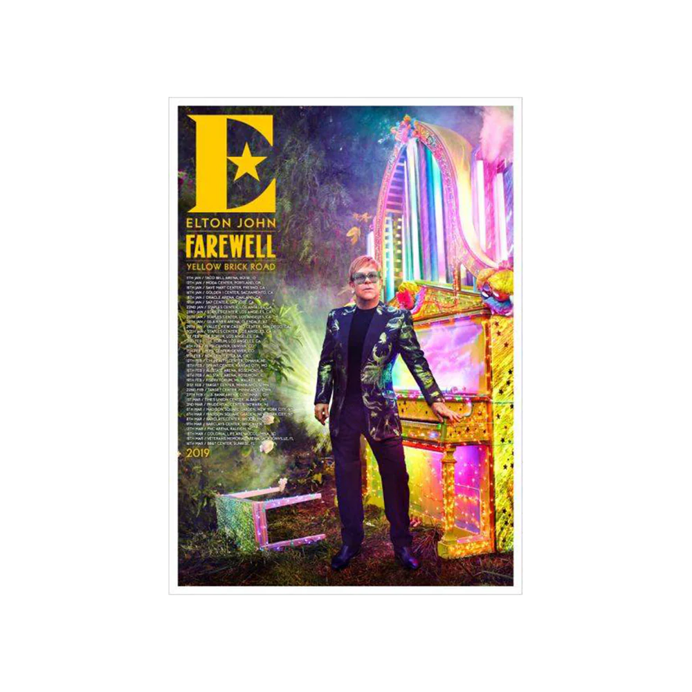 Elton John FYBR Lithograph (NA Leg 2 2019) Elton John Official Store