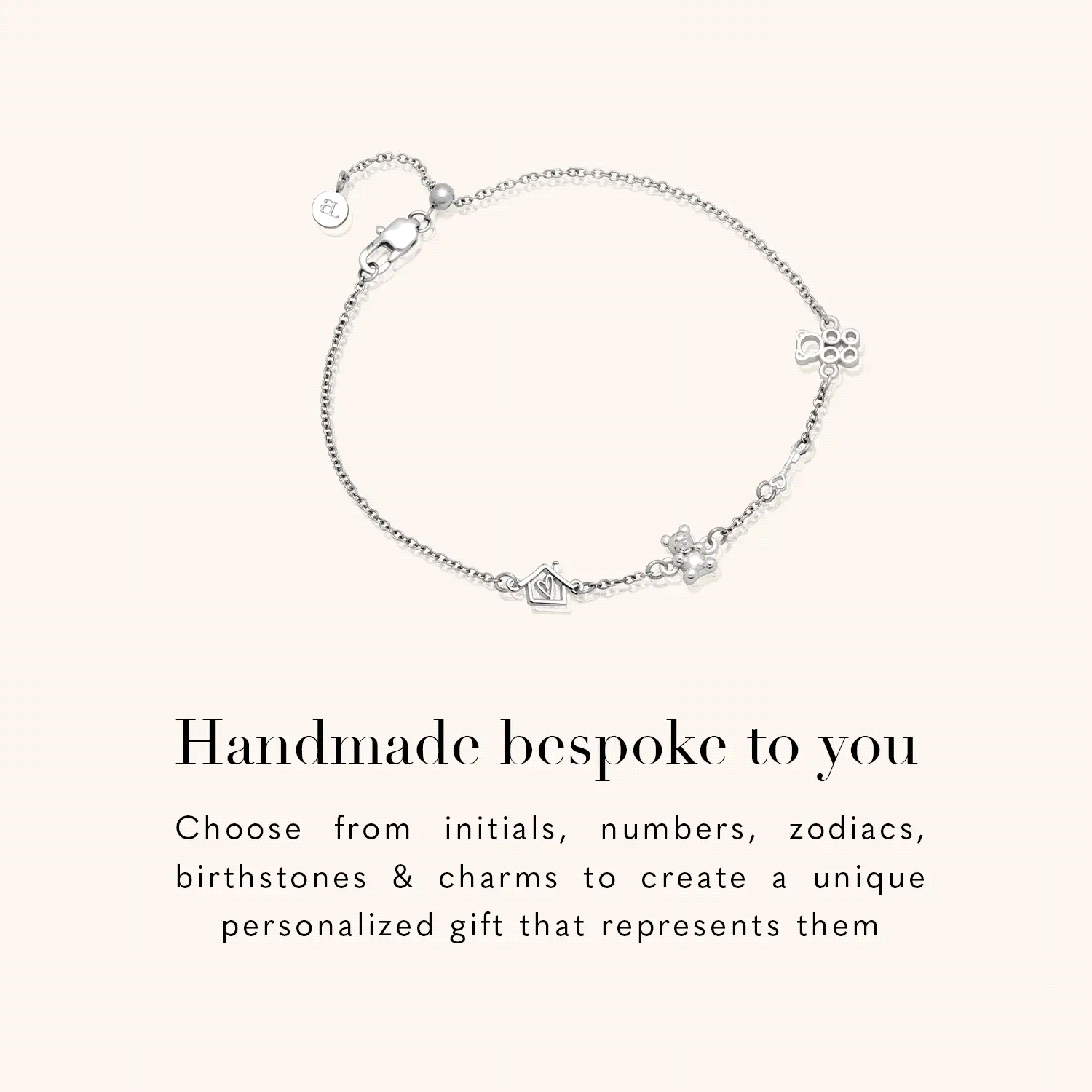 Fixed Charm Bracelet (Silver) Abbott Lyon US