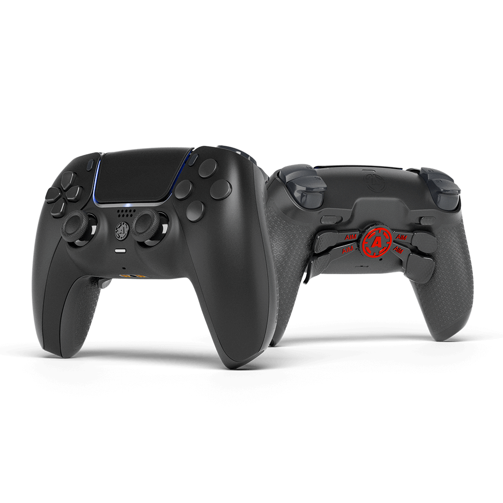 Black Matte PS5 Aim Controller - Aimcontrollers