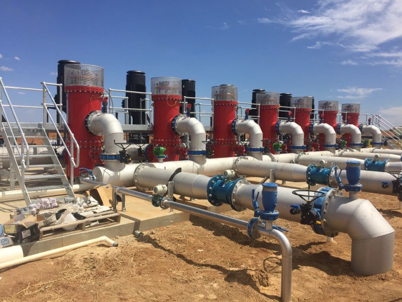  Amiad Water Systems Omega automatic screen filter system for