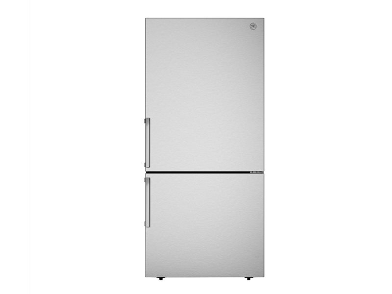 31 inch Freestanding Bottom Mount Refrigerator Bertazzoni