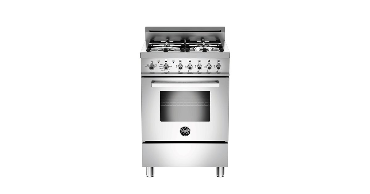 24 inch All Gas Range, 4 Burners Bertazzoni