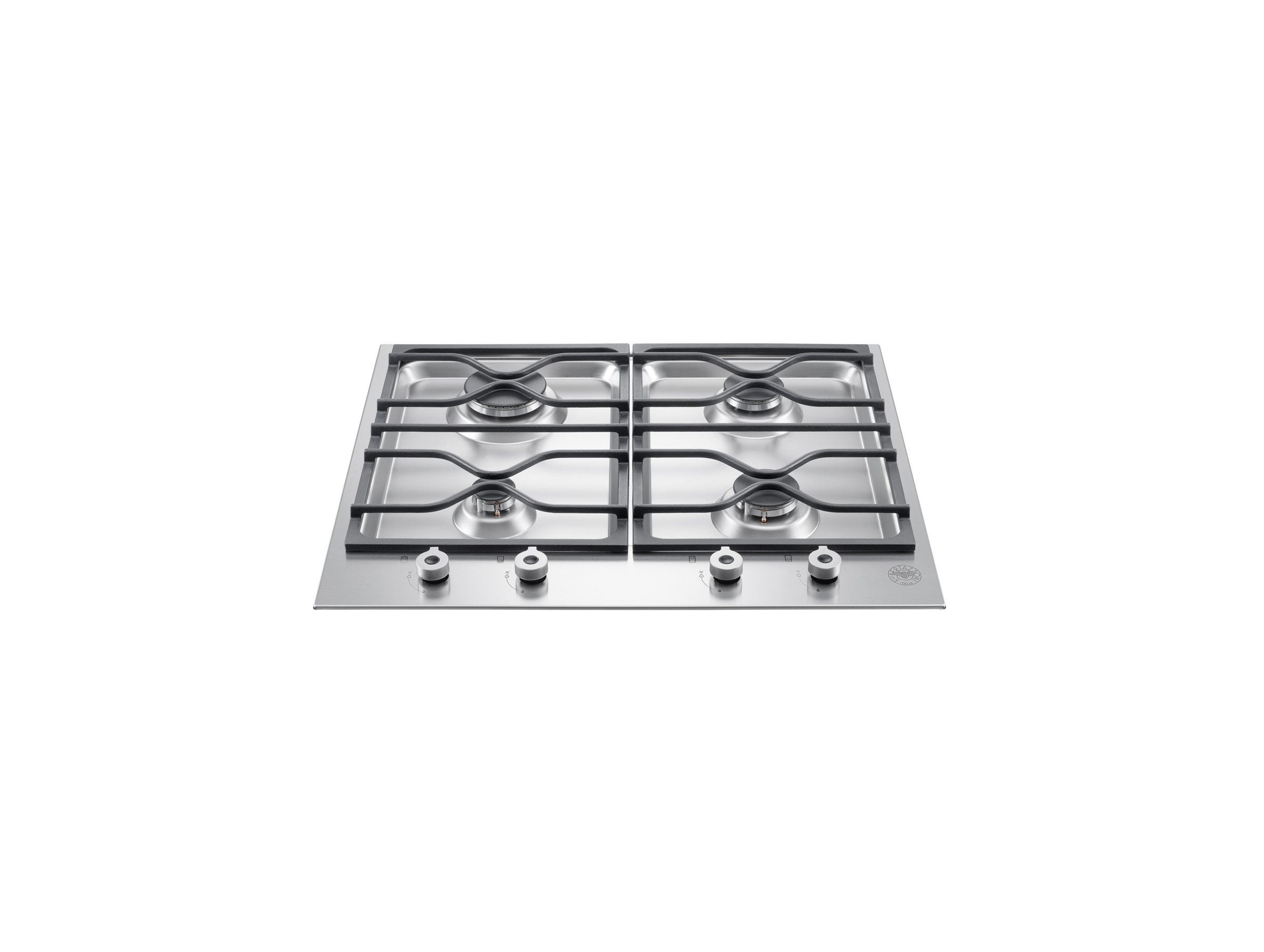 24 Segmented cooktop 4burner Bertazzoni