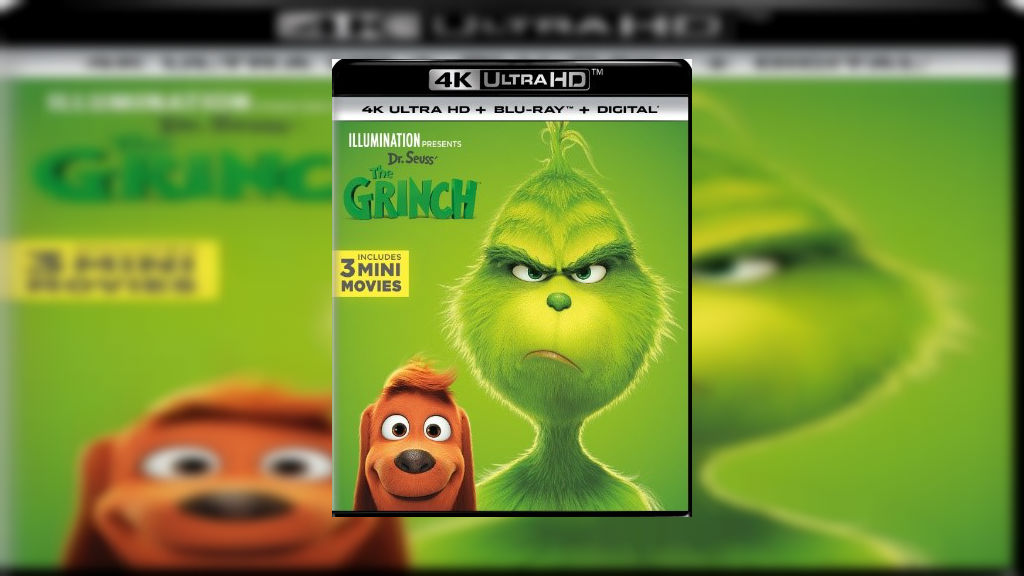 Dr. Seuss' The Grinch is back on Ultra HD and 3D Bluray Bluray Disc Association
