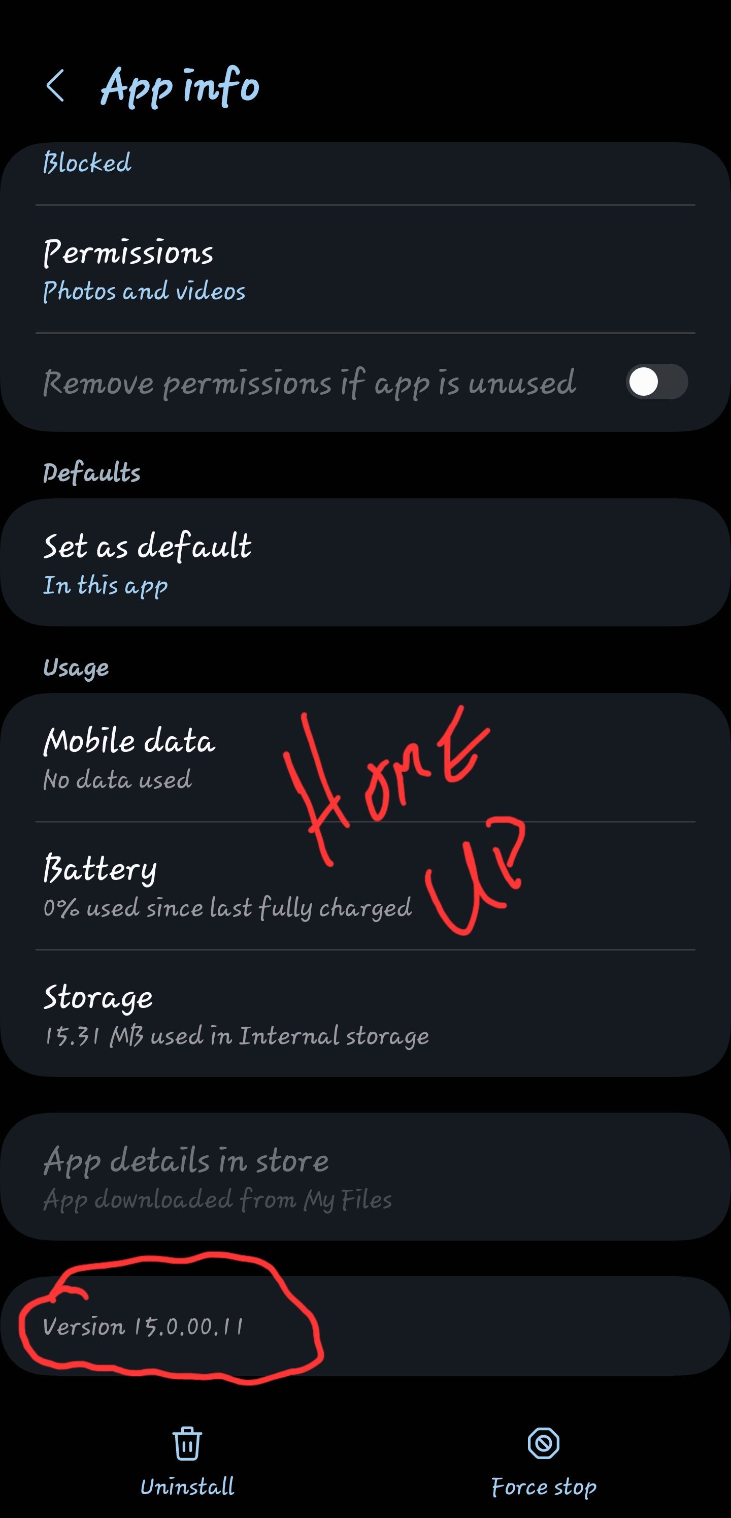 Solved Home Up greyed out options fixed after update Samsung
