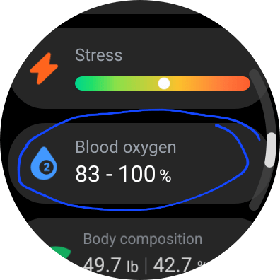 Solved: Measuring Blood O2 saturation on Galaxy Watch 7 - Samsung
