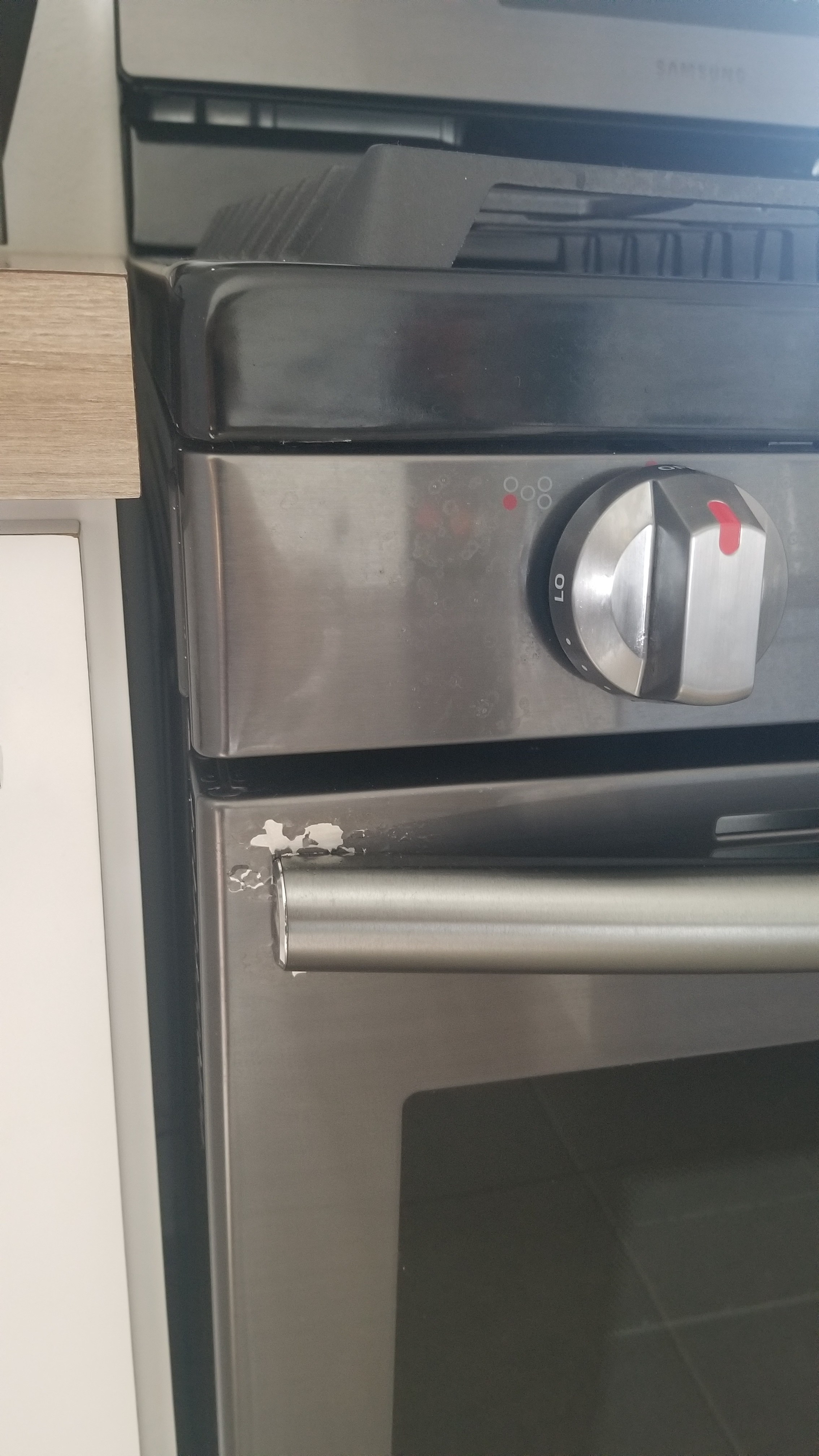 Samsung Black Stainless peeling off Samsung Community 1197507