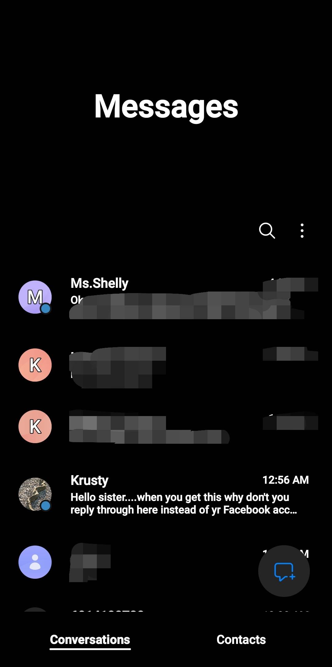 What Happened To The Blue Dot In Samsung Messages?