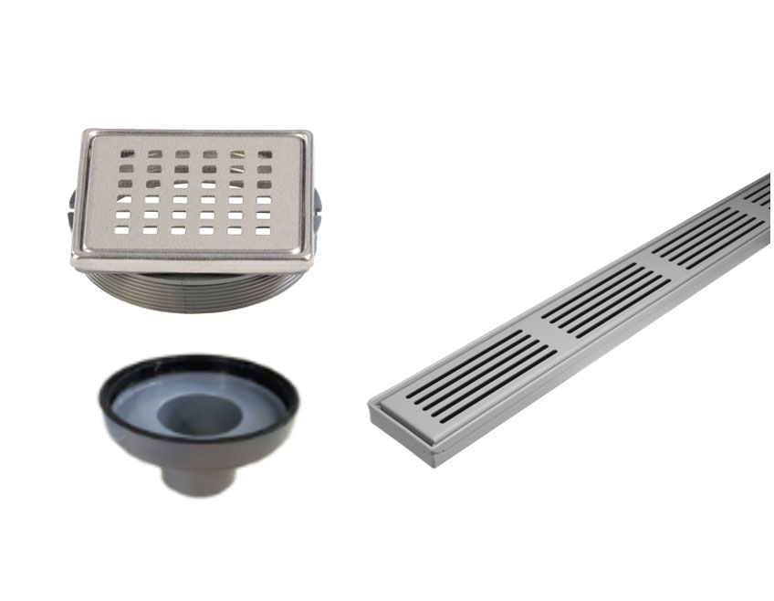 Single Point and Linear Shower Drains Dural USA