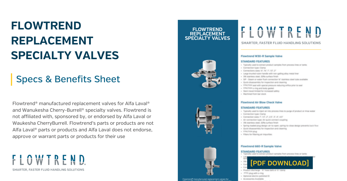 Flowtrend Replacement Specialty Valves [PDF Download] Flowtrend