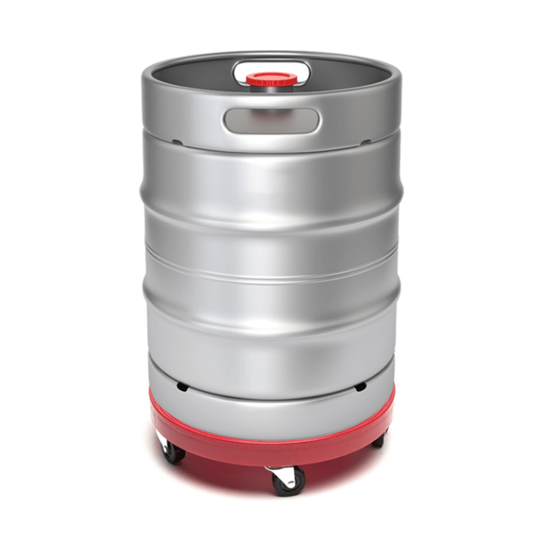 Standard Beer Keg Dolly 16" Plastic Krome Dispense