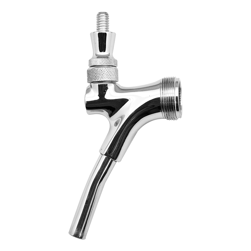 Premium Wine Faucet Steel 316 and extended Spout Krome Dispense