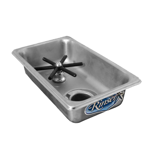 10" X 6" Blender Container Rinser Flush mount Krome Dispense