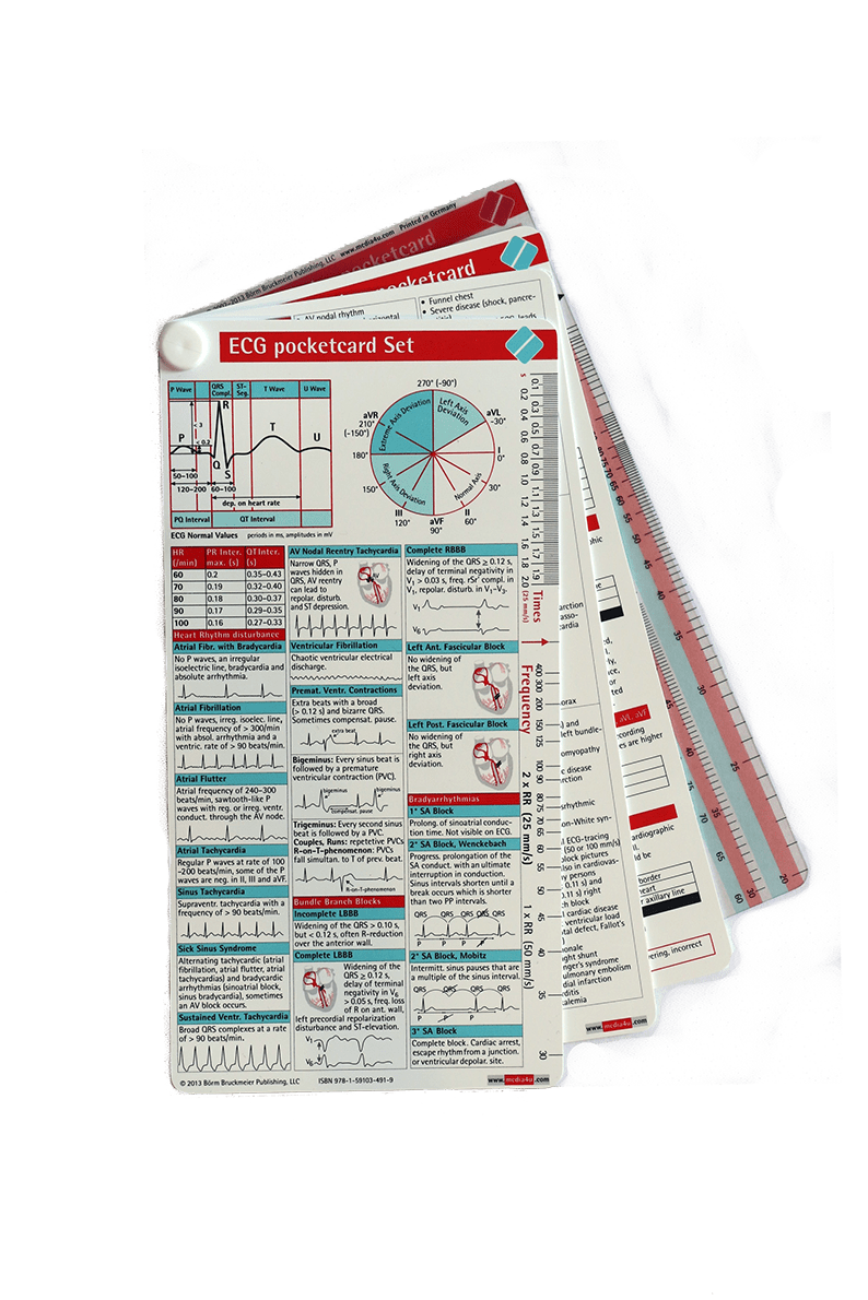 ECG Pocketcard Set Börm Bruckmeier Publishing LLC