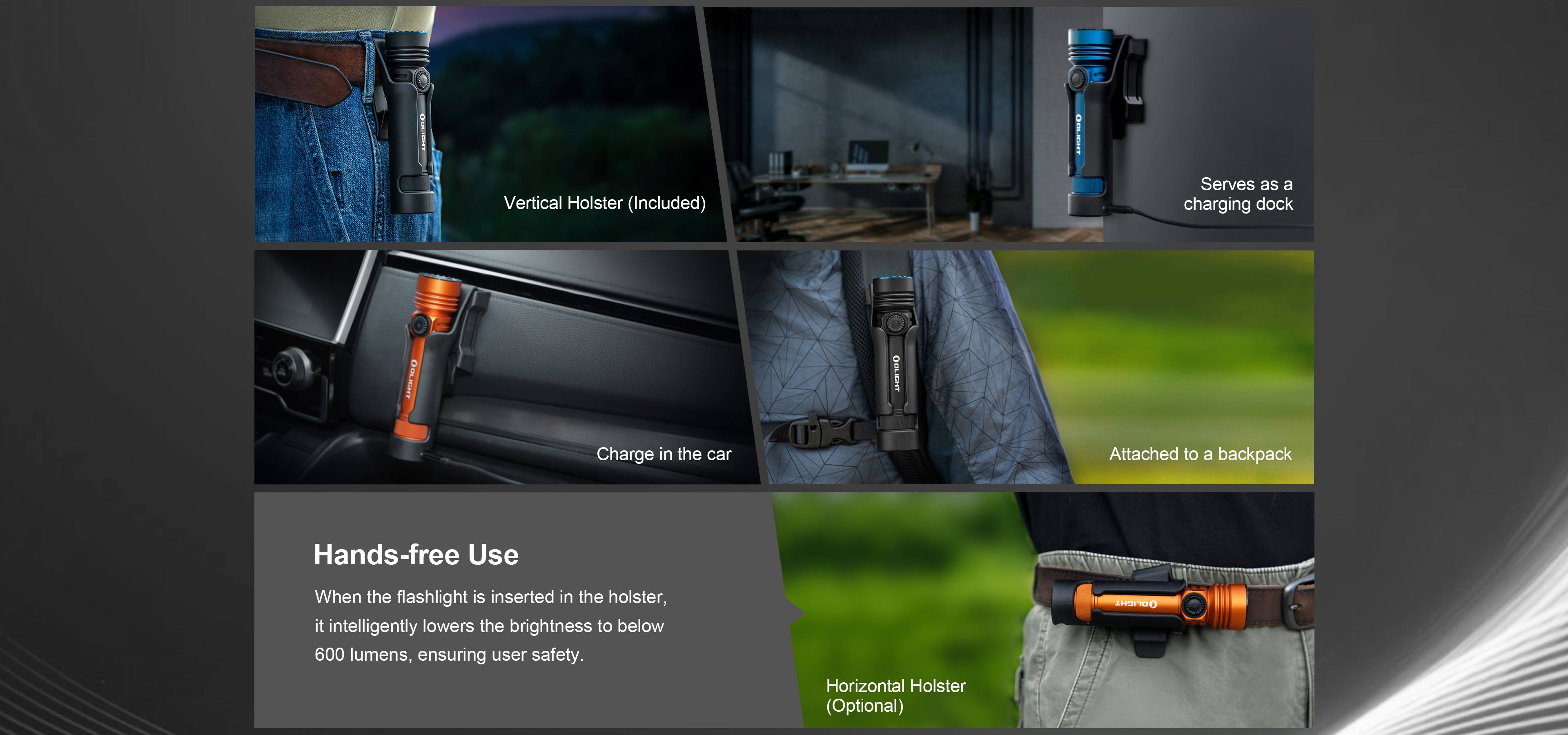 Seeker 4 Pro High Power Flashlight - Olight Store