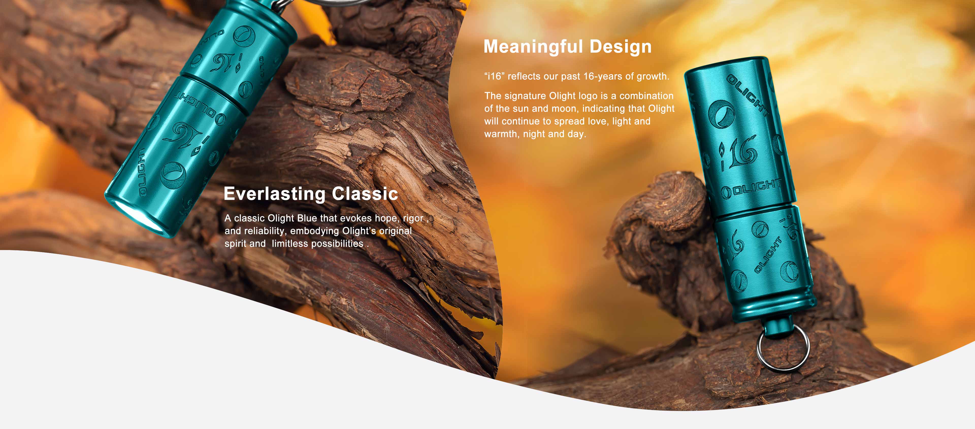 i16 Olight Blue Keychain Flashlight Olight Store