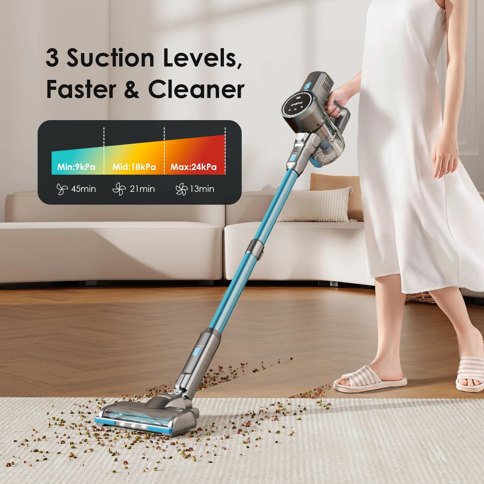 Oraimo Cordless 24KPA Vacuum Cleaner