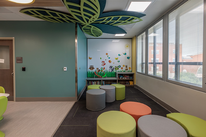 University of KY Adolescent Behavioral Health Unit Pineapple Furniture