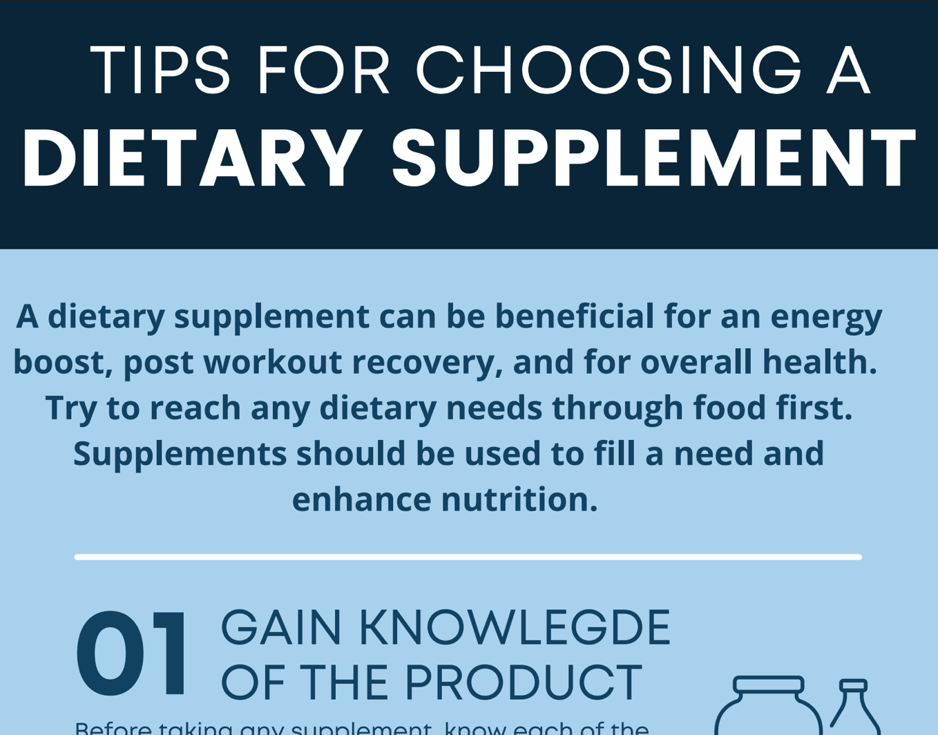 Dietary Supplement University Dietary Supplement Regulation and