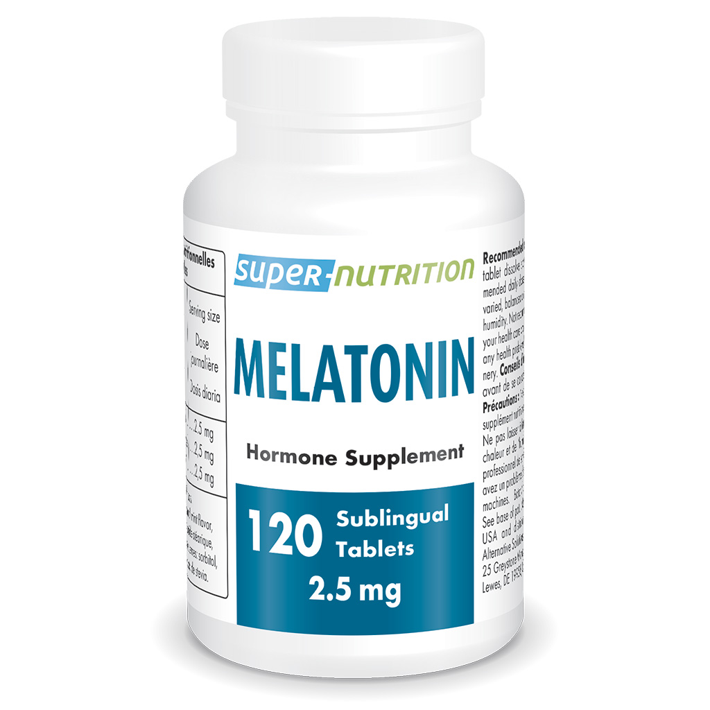 Melatonin 2.5 mg Supplement Benefit from Improved Sleep