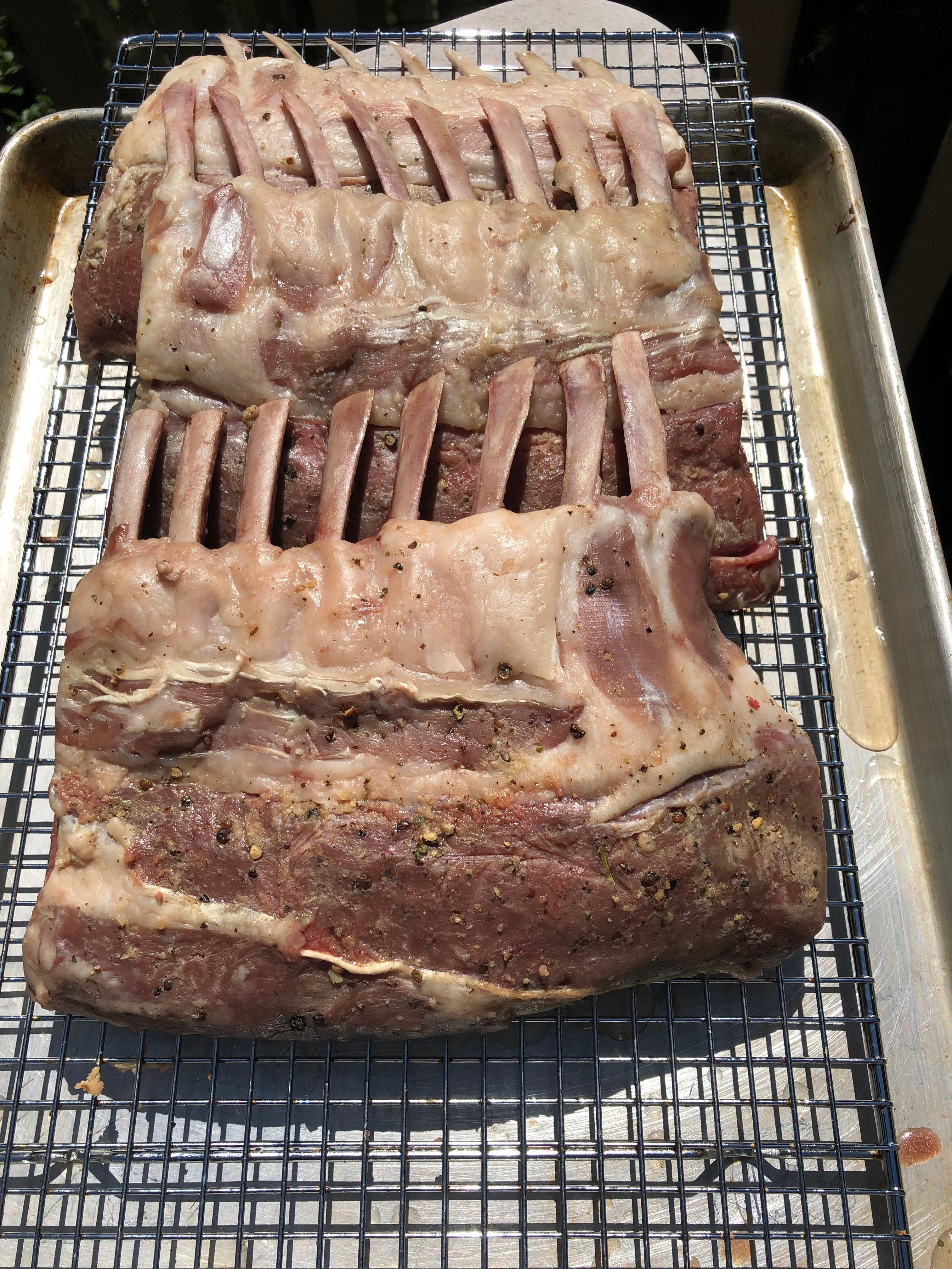 Easter Feaster (best lamb I’ve ever had) — Big Green Egg EGGhead