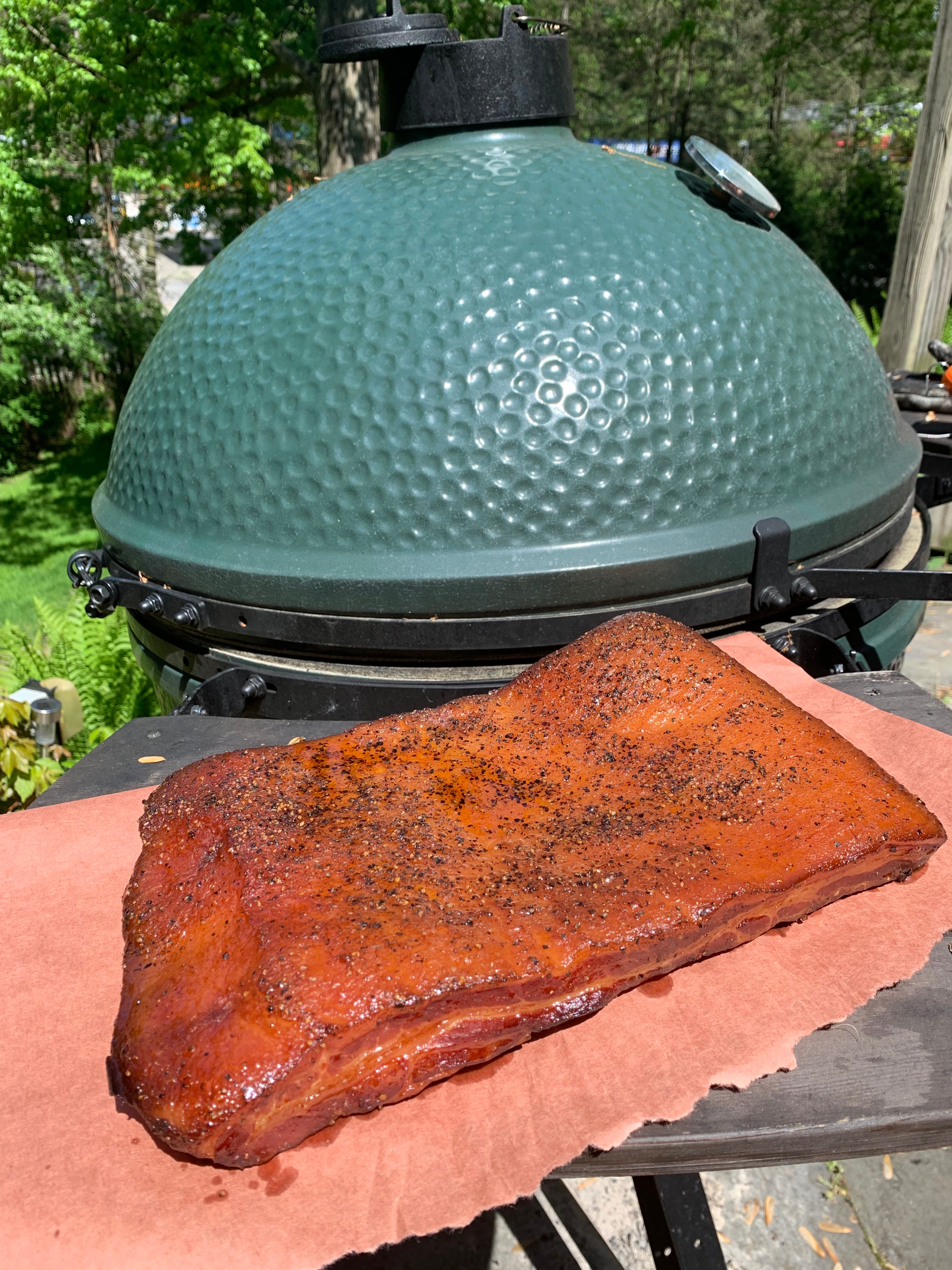 Slab o Bacon — Big Green Egg EGGhead Forum The Ultimate Cooking Experience...