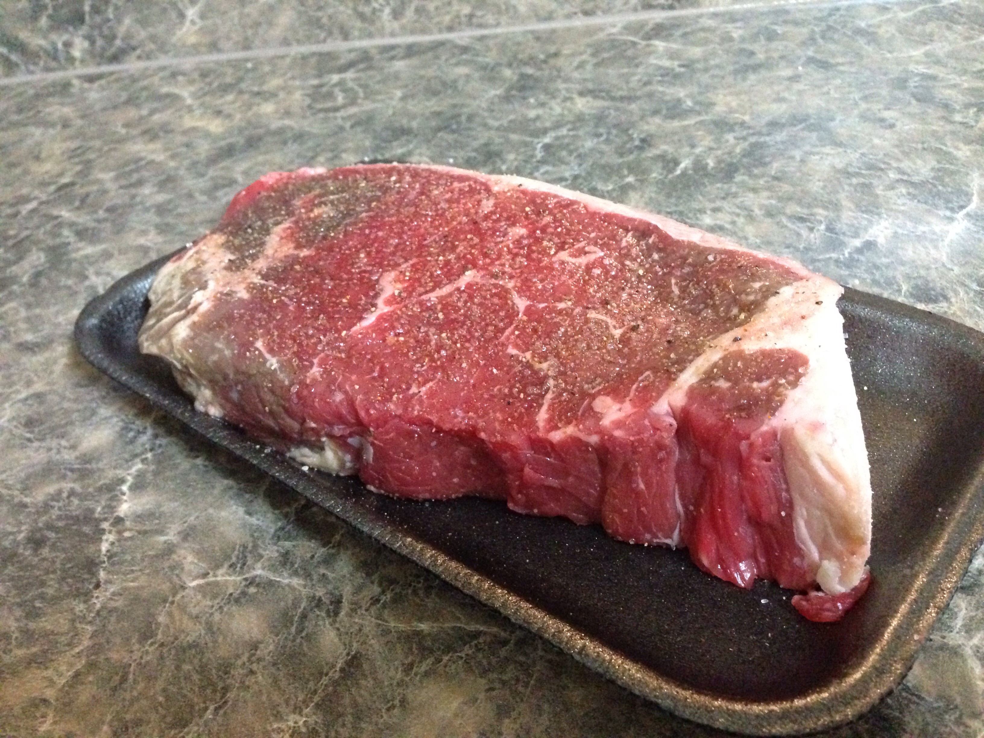 NY Strip on the Mini BGE — Big Green Egg Forum