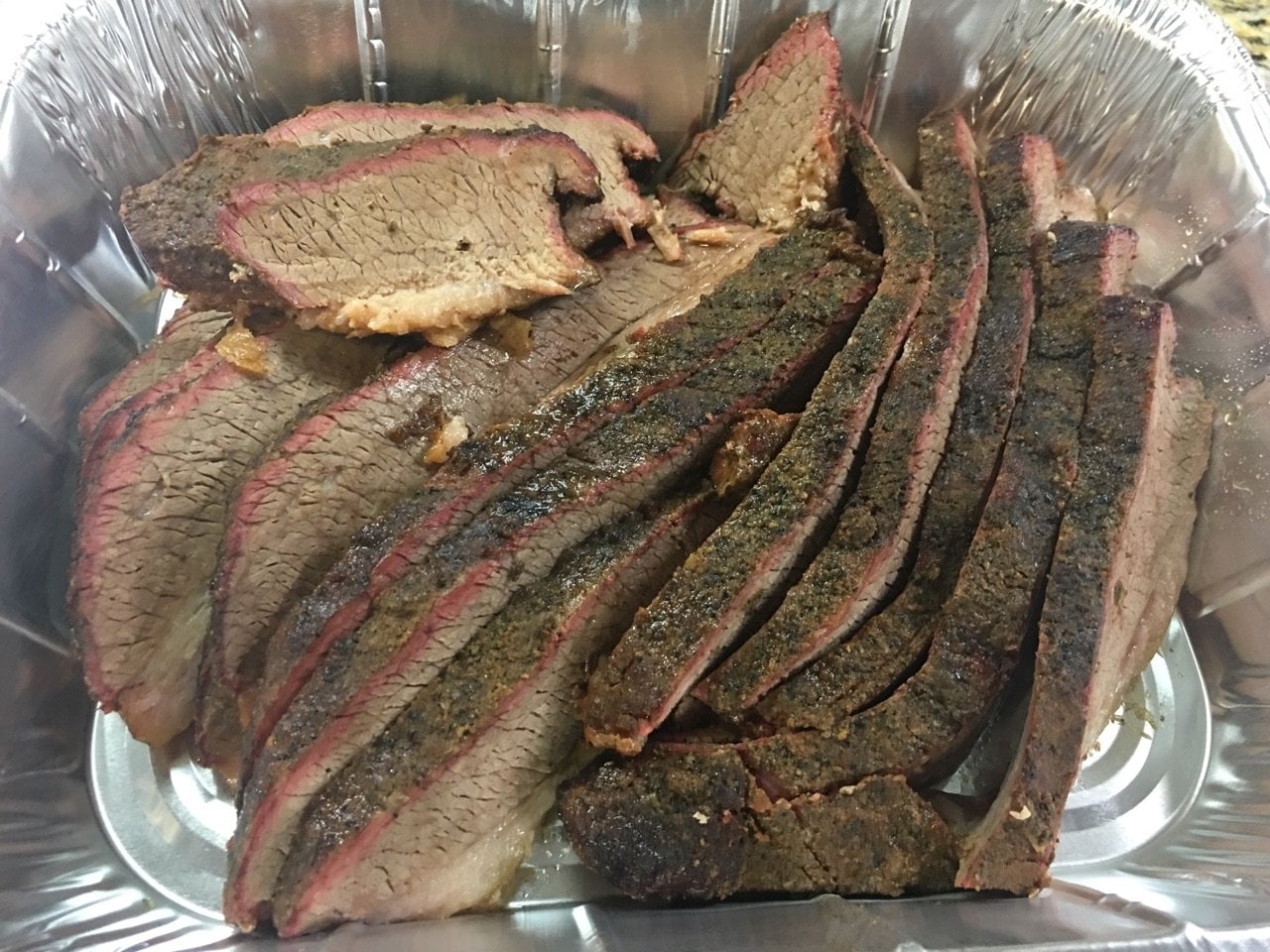 Brisket Flat Pecan wood + Black Ops brisket rub — Big Green Egg Forum