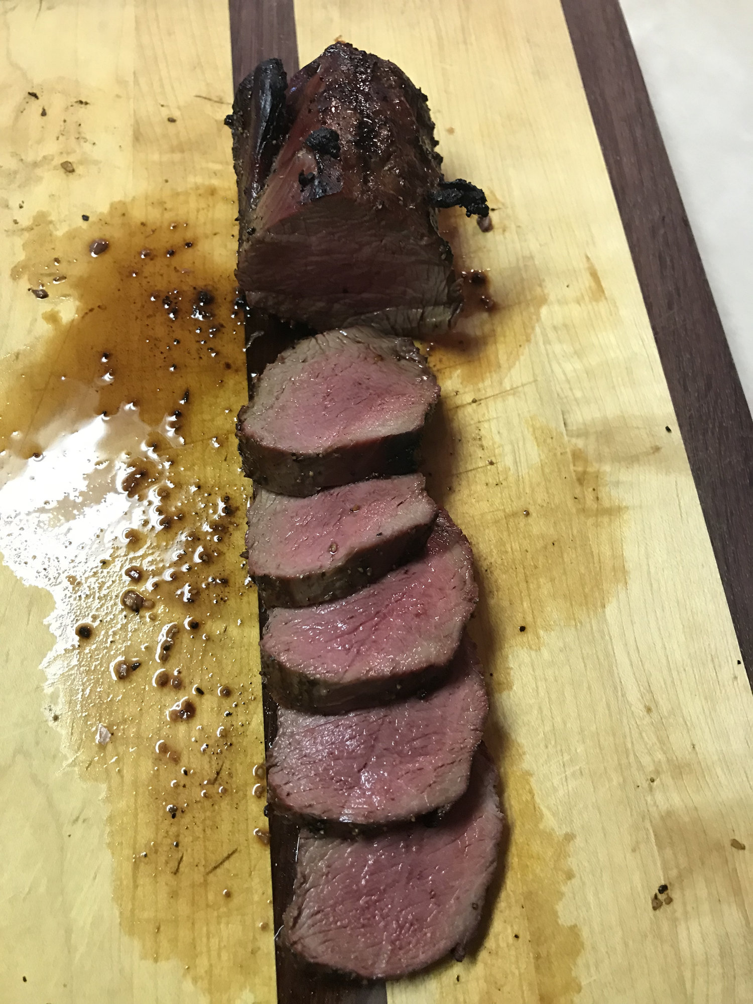 Thursday night venison — Big Green Egg Forum