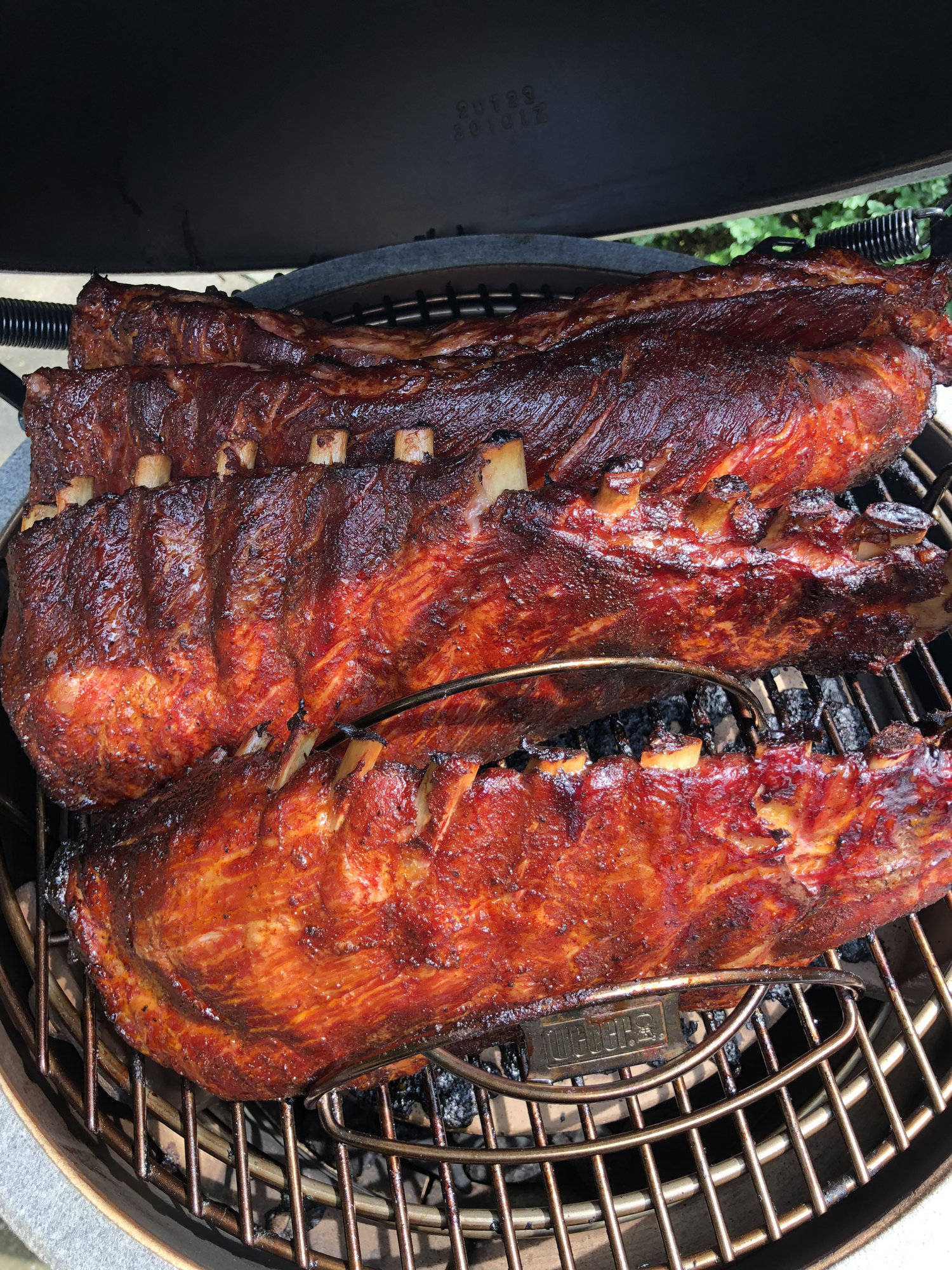 4th of July Ribs — Big Green Egg EGGhead Forum The Ultimate Cooking