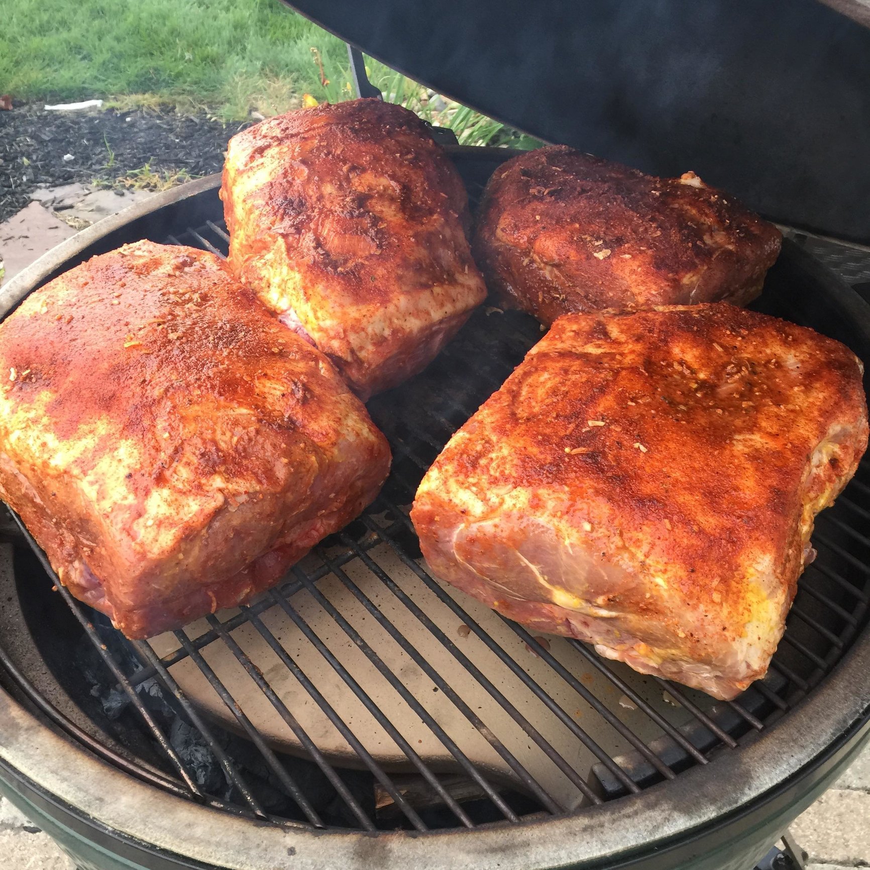 30 lbs of pork shoulder — Big Green Egg Forum