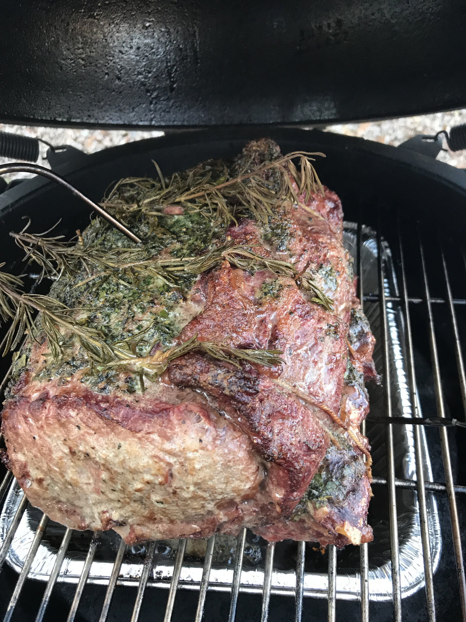 Bone in Prime Rib! First try — Big Green Egg Forum