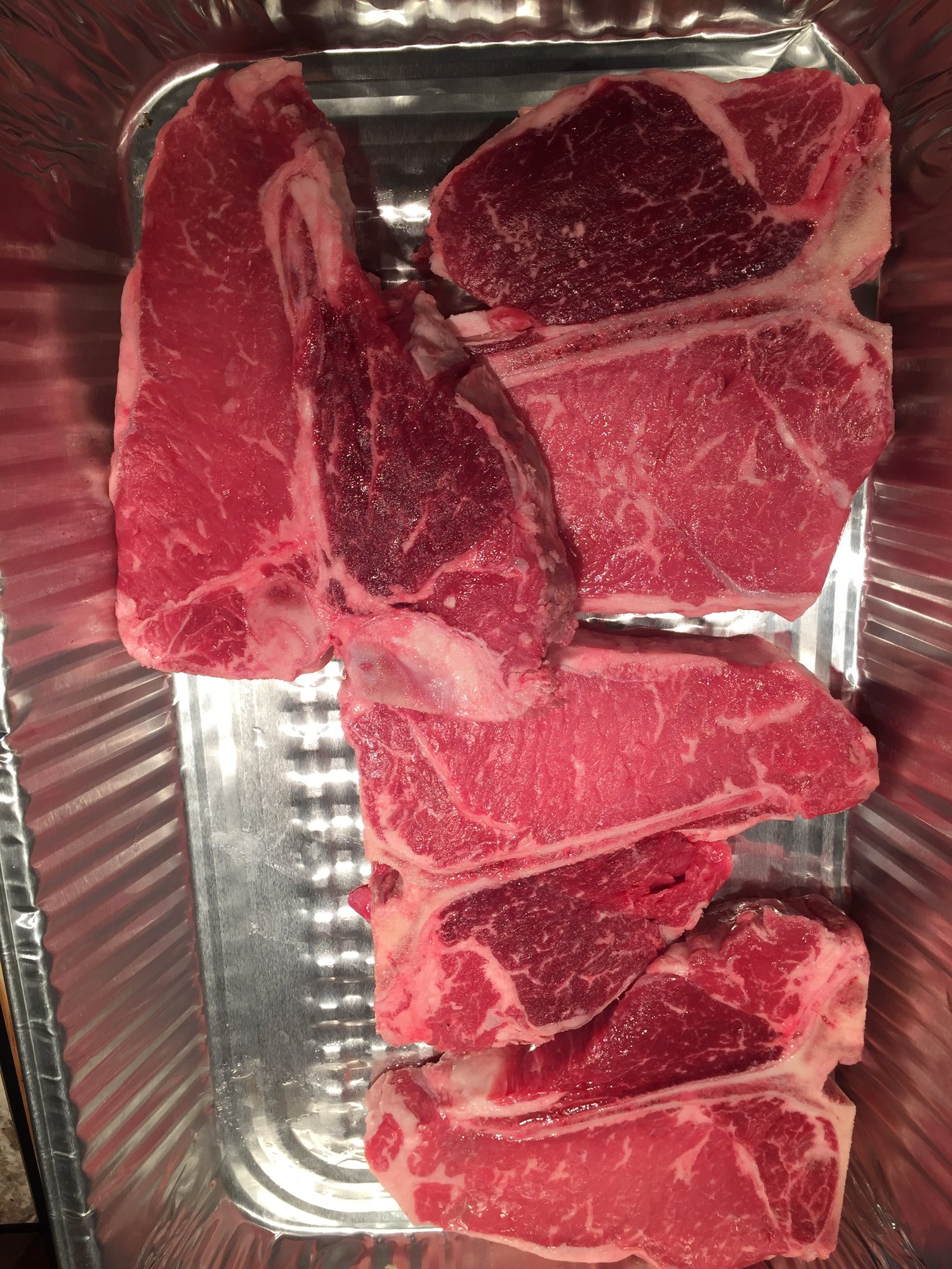 Angus Porterhouse Steaks New Grill Grates — Big Green Egg Forum