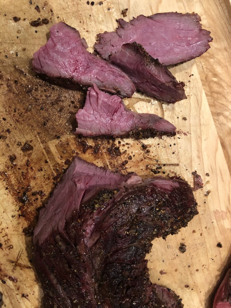 Sous Vide Hanger Steak — Big Green Egg EGGhead Forum The Ultimate